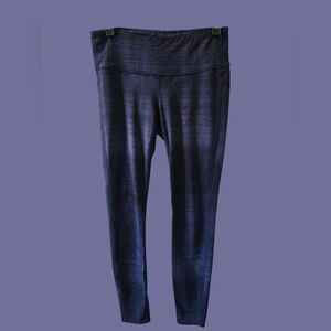 Athleta Chaturanga Blue Leggings